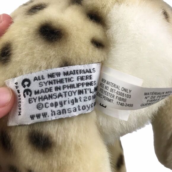 Hansa Cheetah Cub 13'' Plush 2010 Realistic Stuffed Animal Toy - Picture 13 of 13